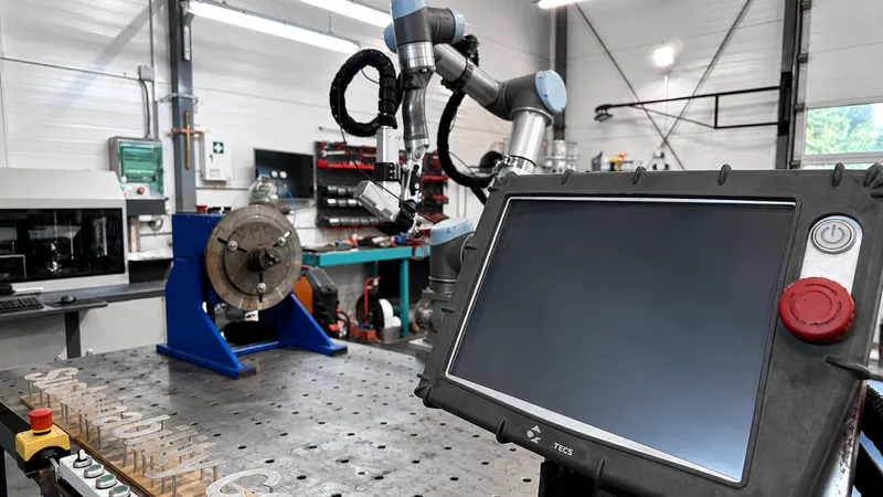 UNIWERSAL ROBOTS + LASER WELDING